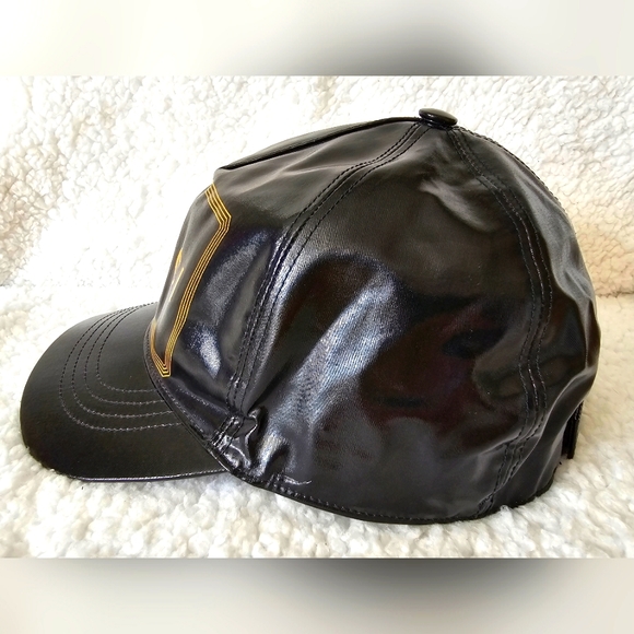 💯Authentic Gucci Montecarlo Rap Baseball Cap Black - Picture 2 of 12